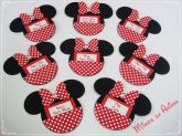 Convite Minnie em Scrapbook